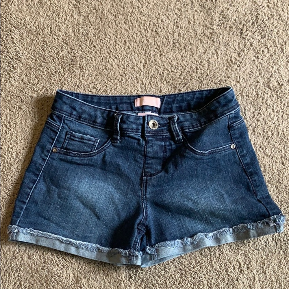 Girls size 12 jean shorts.